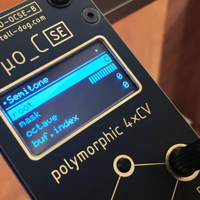 Tall Dog µo_C SE (uo_C, Ornament & Crime) Eurorack [Rev D, Black] image 2