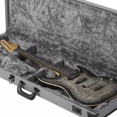 Schecter California Classic Series Electric Guitar w/ Case - Charcoal Burst image 16