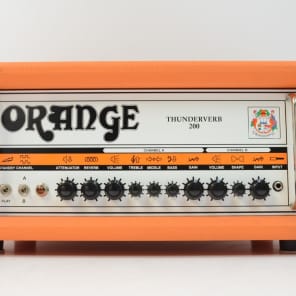 Orange TV200H Thunderverb 200 Watt Tube Guitar Amplifier Head w