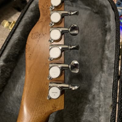 Brown Bear Guitars Customs Tele-style Guitar Black Oil Finish image 9