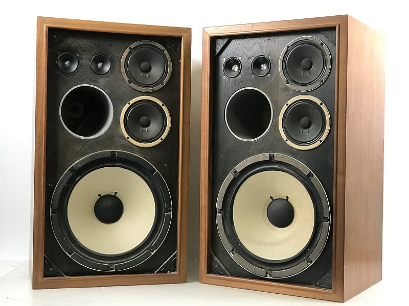 Pair Vintage Sansui SP-200 3-Way Loudspeaker System Speakers