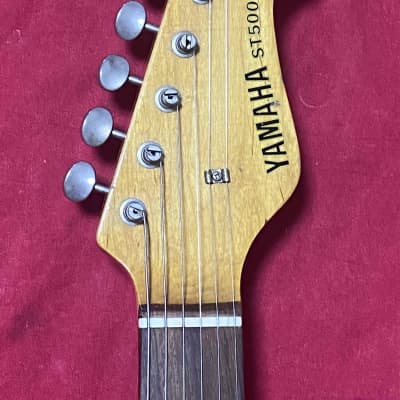 Yamaha ST-500R Black Japan Vintage 1980's Electric Guitar