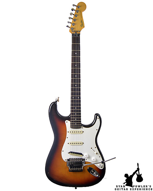 1988 Fender MIJ Stratocaster Sunburst | Reverb