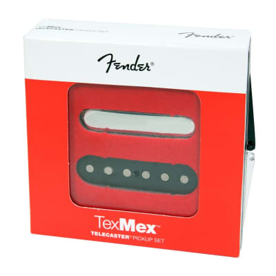 Genuine Fender Tex-Mex Telecaster/Tele Guitar Pickups Set - 099-2263-000 image 3