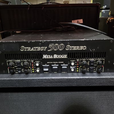 Mesa Boogie Strategy 500 2-Channel 200-Watt Power Amplifier | Reverb