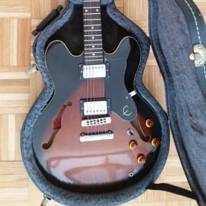 Epiphone Dot 1997 Vintage Burst MIK - MINT! | Reverb