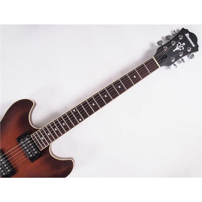 Ibanez AS53 Artcore Hollow Body, Tobacco Flat image 8