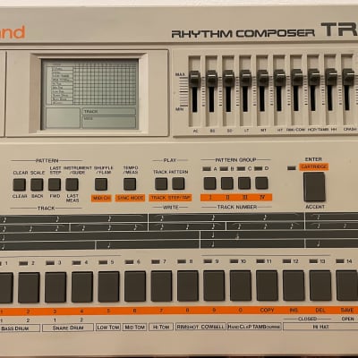 Roland TR-707 Drum Machine | Expertly Serviced Vintage Classic | TR-909, TR-808