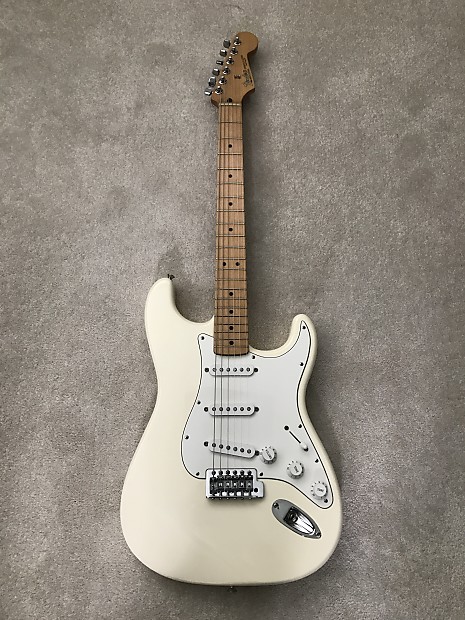 Fender Stratocaster Standard MIM Mexico 2004 Olympic White | Reverb