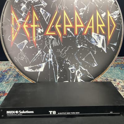 Rick Savage's, Def Leppard, T8 8-Output Midi Thru Box (RS #2002) image 1