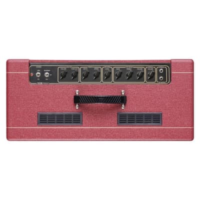 Vox AC15C1 1x12" 15-watt Tube Combo Guitar Amplifier in Vintage Red image 3