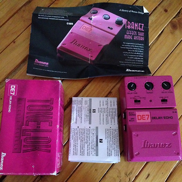 Ibanez clearance de7 pink