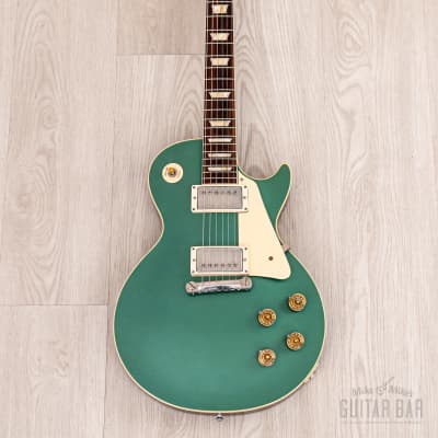 2020 Gibson Custom Shop Historic 1954 Les Paul R4 Inverness Green Dark Back w/ CustomBucker PAFs, Case, COA, Tags image 2