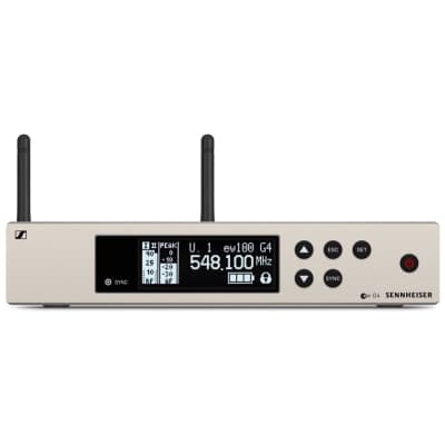 Sennheiser ew100 G4 e935 Vocal Wireless Microphone System, Band A1 (470-516 MHz) image 3
