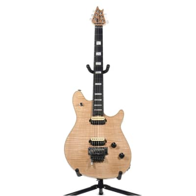 EVH USA Wolfgang w/5A Flame Top Electric Guitar - Natural w/Ebony FB image 2