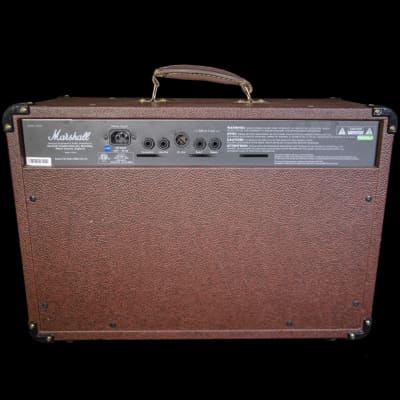 Marshall AS50D 2x8'' 50-Watt Acoustic Guitar Combo Amplifier w/ Cover image 3