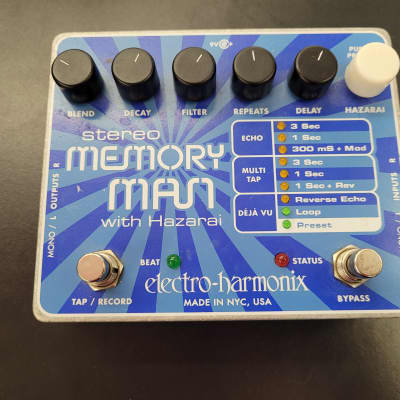 Electro-Harmonix Memory Man Stereo with Hazarai | Reverb