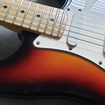 Fender Strat Plus Sunburst with OHSC 90s image 6