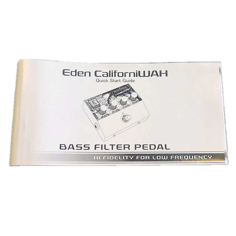 EDEN CALIFORNIWAH BASS FILTER