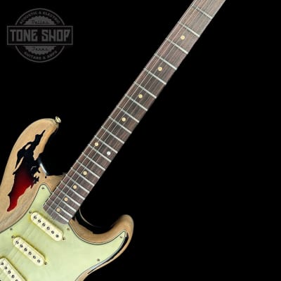 Fender Custom Shop Rory Gallagher Stratocaster Heavy Relic 3 Tone Sunburst w/case image 4