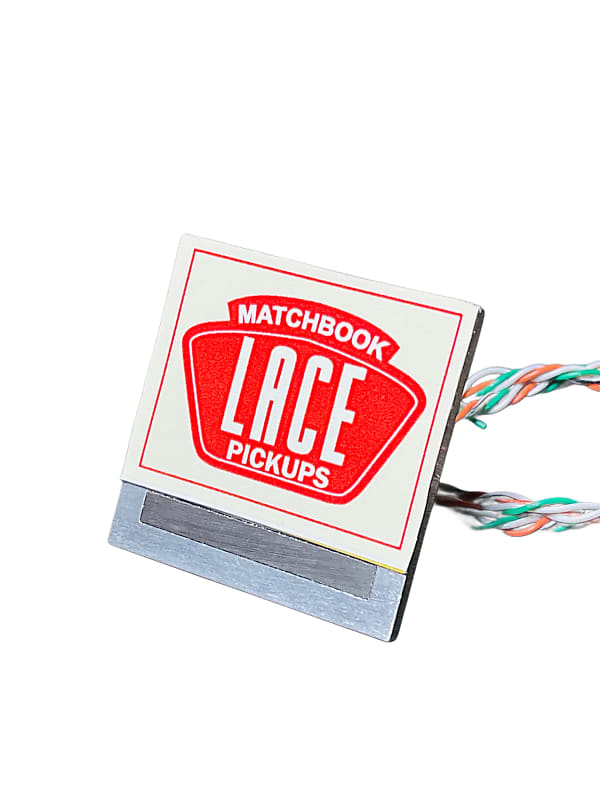 LACE Alumitone Matchbook Pickup - Red Logo image 1