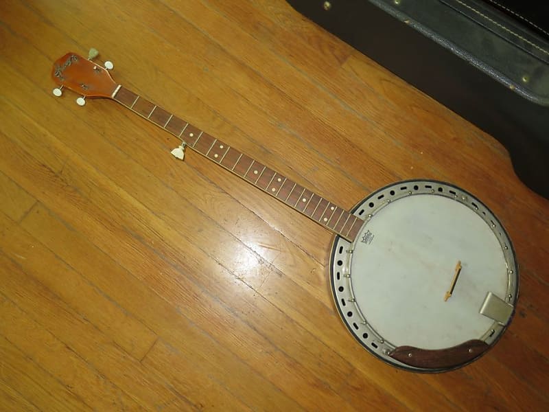 vintage 1957 KAY BANJO model K57 5 string banjo project | Reverb