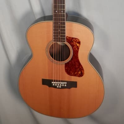 Guild BT-258E Deluxe 8-String Acoustic Electric Baritone Archback Solid Top Jumbo Natural Gloss new image 1