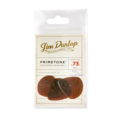 Dunlop 520P.73 Primetone® Jazz III XL Grip Guitar Picks Three Pack image 1