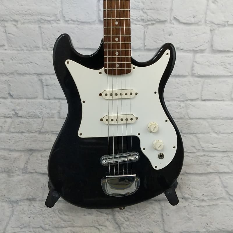 Harmony Electric Guitar Black Model 02814 Reverb