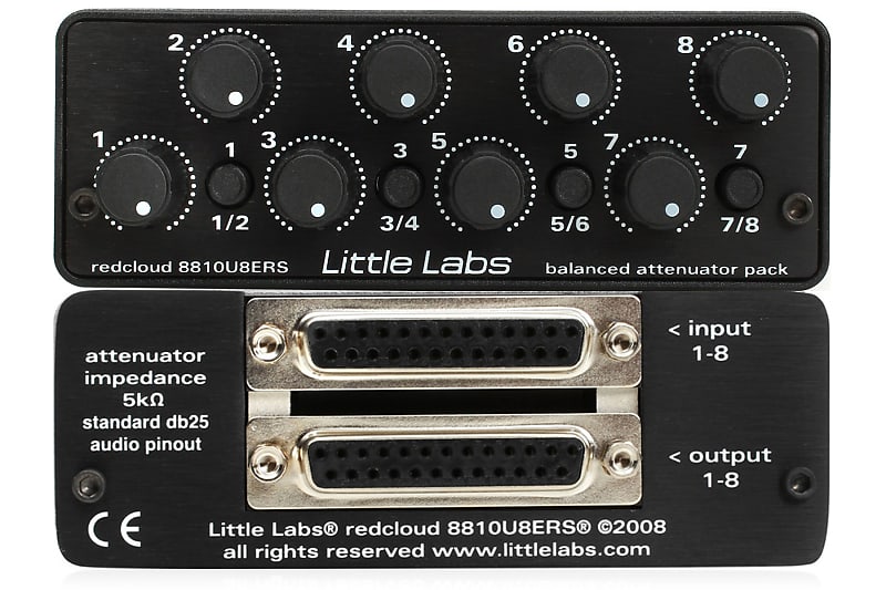 Little Labs Redcloud 8 Channel Attenuator Pack | Pro Audio LA image 1