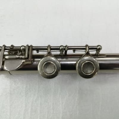 Yamaha YFL-211S Student Flute 1990s Silver image 6