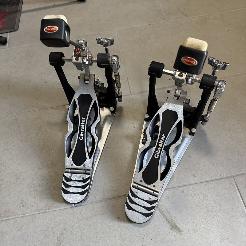 2x Gibraltar 9611DD Direct drive bass drum pedal image 1