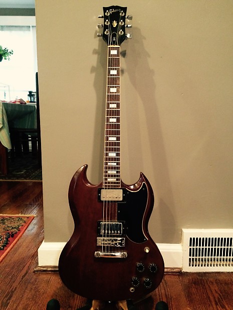 1974-75 Gibson SG レフトハンド ウォルナット Gibson SG 1974-75 Walnut | Reverb