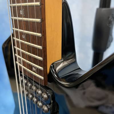 Edwards ESP E-AS-105SM Black Crying Star Anchang Made in Japan image 13