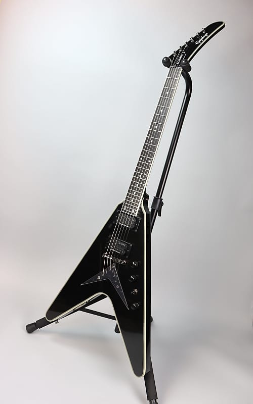 Epiphone Dave Mustaine Flying V Custom Black Metallic