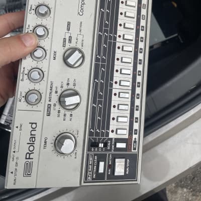 Drum machine Roland TR-606 Drumatix 1980s - Silver