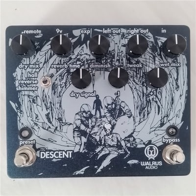 Walrus Audio Descent Reverb Octave Machine Pedal, Nearly New for sale