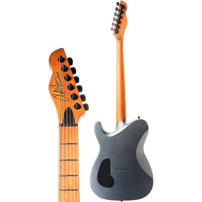Chapman ML3 Pro Modern Electric Guitar Cyber Black Satin Metallic image 4