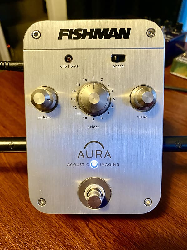 Fishman Aura 12 String Acoustic Guitar Imaging Pedal Reverb