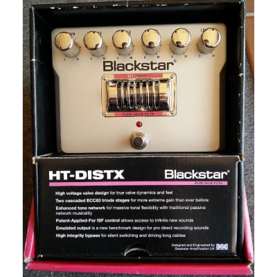 Blackstar HT-DISTX High-Gain Valve Distortion Pedal for sale