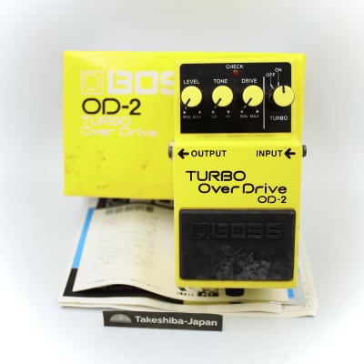 Reverb.com listing, price, conditions, and images for boss-od-2-turbo-overdrive