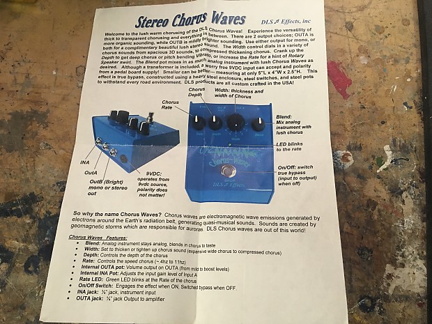 【即購入OK】DLS EFFECTS CV2 Chorus〜Waves DLS Chorus waves - Waves 2