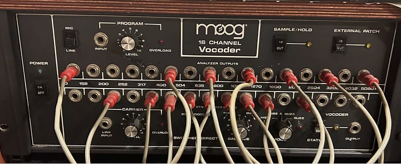 Moog Vocoder 16 Channel Model MBVO 327 1970-1980 - Schwarz image 1