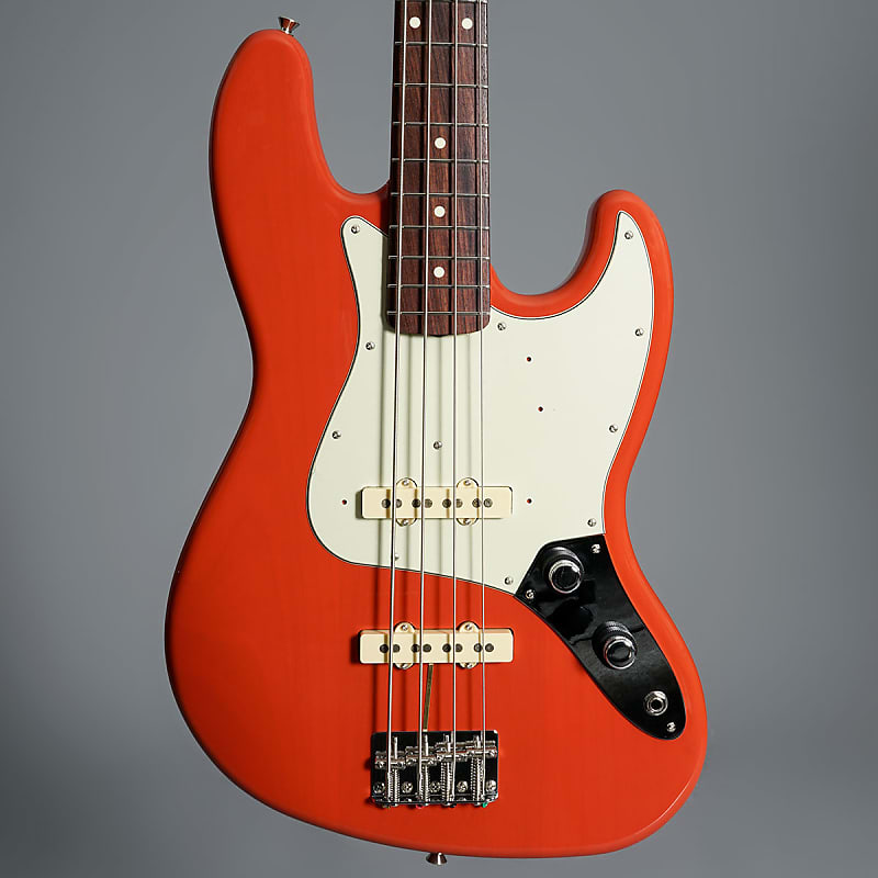 Fender Jazz bass MIJ 2023年製 fiesta red Fender Japan Tomomi Signature Jazz Bass 2023 Clear Fiesta