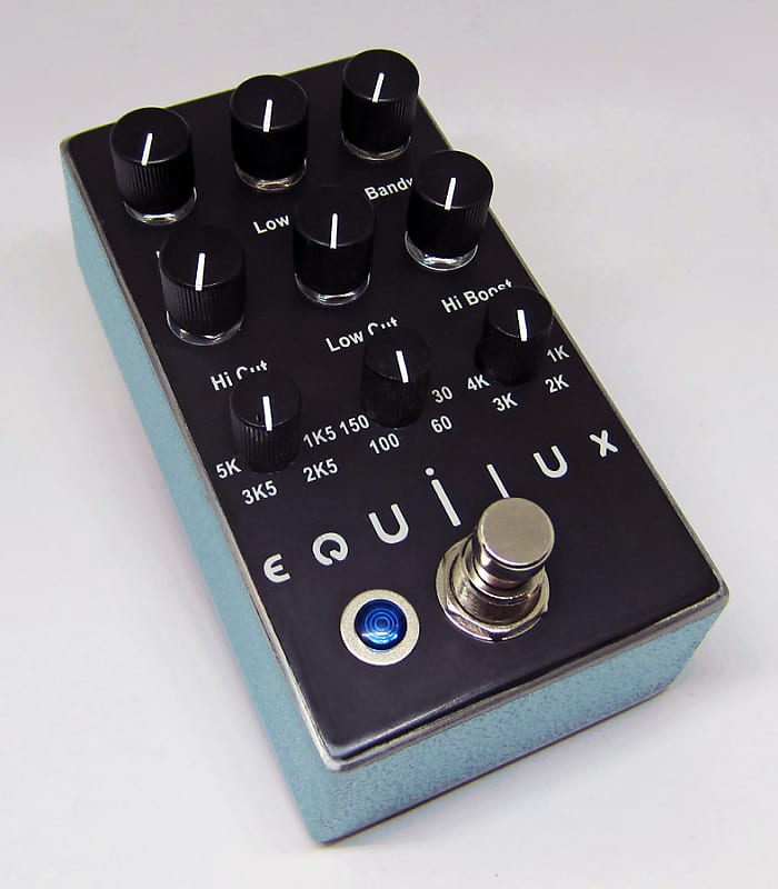 johnk Equilux 125B 2024 Black/Aqua Spaceman Equinox clone Reverb