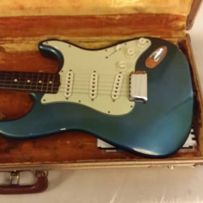 1960 Fender Lake Placid Blue Stratocaster - ALL ORIGINAL - OHSC image 4