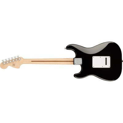 Squier Affinity Series Stratocaster Electric Guitar, Maple Fingerboard, Black image 3
