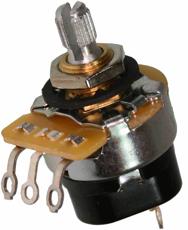 Immagine POTENTIOMETER CTS 10K AUDIO PUSH/PULL ON-OFF KNURLED SHAFT - VOLUME CONTROL - 1