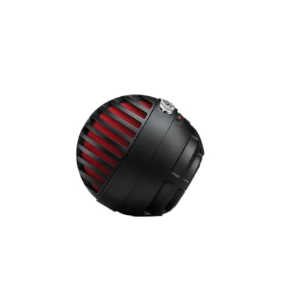 Shure MOTIV MV5-B iOS / USB Condenser Microphone Black and Red image 2