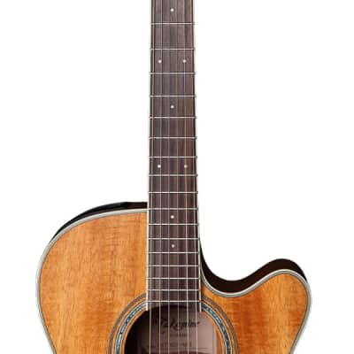Takamine GN77KCE Mini Jumbo Acoustic-Electric Guitar Gloss Natural image 12